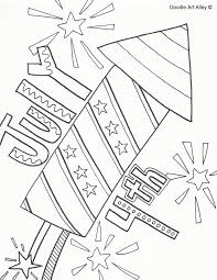 4th of july coloring pages for kids. Independence Day Coloring Pages Doodle Art Alley