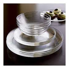 Total ratings 2, $24.10 new. Clear Glass Dinnerware Set Www Macj Com Br