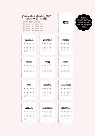 Large Monthly Calendar 2017 A4 A3 Sizes Included Designed By My Color Mood My Color Mood Printables 2017 Printable Calendar Calendar Calendar Pages