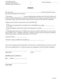 Jun 10, 2021 · after all, it was only less than 50% for foid cards under the current rules. Fillable Online Lost Foid Affidavit Pdf Fax Email Print Pdffiller