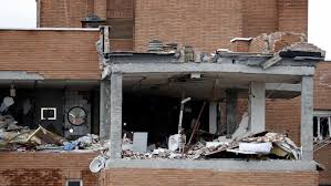 On 20 january 2021, a building on the calle de toledo in madrid, spain, collapsed after a large explosion. Al Menos Siete Heridos Leves Tras Una Explosion De Gas En Un Edificio De Vivendas En