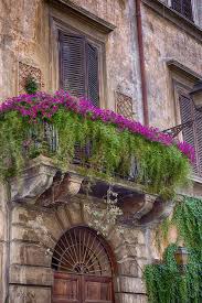 Beautiful Window With Balcony In Rome Balcony Design Balcony Flowers Architecture
