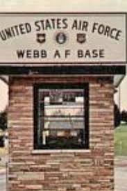 Webb Air Force Base My Husband Was Stationed Here When We Met And Later Married Big Spring Spring Texas Places Around The World