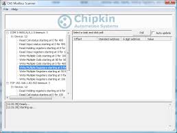 Cas Modbus Scanner Chipkin Automation Systems