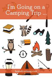 I M Going On A Camping Trip A Campfire Game Homefront Magazine Campfire Games Storytelling Game Camping Games