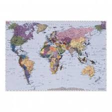 Fototapeta Mapa Swiata 270 X 188 Cm World Map Mural Map Wall Mural Map Murals
