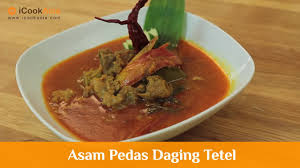 Resepi asam pedas daging melaka #gengmakan #resepimudah #resepimasakan. Asam Pedas Daging Tetel Try Masak Icookasia Youtube
