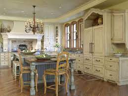 Cottage kitchen island in black distressed with a stained mahogany top french country kitchen counter/island features 4 storage baskets in the center. Antique Kitchen Islands Pictures Ideas Tips From Hgtv Hgtv