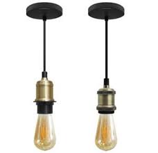 See more ideas about brass pendant, brass, ceiling fixtures. Ceiling Rose Flex Hanging Brass Pendant Lamp Holder Light Fitting Lighting Kit Ebay