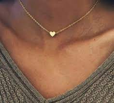 Tiny Heart Minimalist Charm Necklace 14 16 Inches Adjustable Looks Good Layered Too Choose Go Moon Pendant Necklace Fashion Necklace Crystal Necklace Pendant