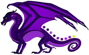 Black And Purple Dragon Pokemon Mangrove Is A Dark Purple Male Rainwing Wings Of Fire Dragons Wings Of Fire Dragon Wings
