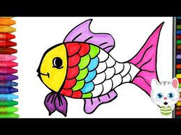 Melalui chanel youtube belajar menggambar. Detail Gambar Cara Menggambar Ikan Berwarna Warni Dengan Mimi Cara Menggam