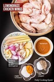Lemongrass Chicken Wings Recipe Lemongrass Recipes Cooking Recipes Recipes