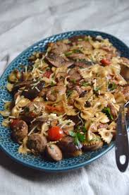 Italian Chicken Sausage Mushroom Tomato Pasta Always Order Dessert