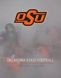 2014 Cowboy Football Spring Guide by Oklahoma State Athletics
