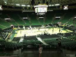 Ferrell Center Section 102 Rateyourseats Com