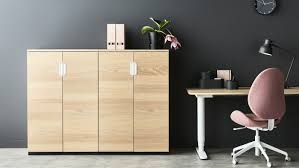 The height of the furniture allows the top to be. Storage Units For Workspaces Ikea