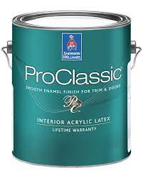 Anyone know if i can use acrylic paints over a base done in latex? Proclassic Waterborne Interior Acrylic Enamel Sherwinwilliams