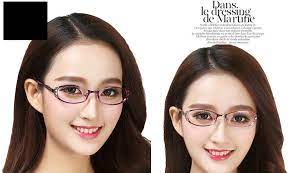 めがね透かし彫りメガネ 人気完成品度なしウィメンズ メガネフレーム レンズ 老眼鏡