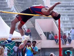 Indeed, george horine, who recorded the first high jump world record accepted by the iaaf, was a pioneer of the western roll jumping style. National Junior Athletic Championship 2016 Tejaswin 17 Shatters Men S High Jump Record In National Junior Meet More Sports News Times Of India