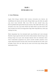 Dan sempurnakanlah ibadah haji dan umrah karena allah. Doc Haji Dan Umrah Docx Cholifatur Rohmah Academia Edu