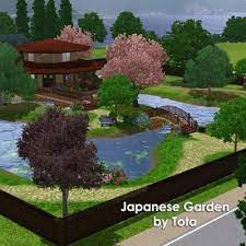 Release your sims inner bohemian! Japanese Garden By Tota The Exchange Community The Sims 3