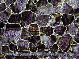 Duck tile panel 6″ 153 mm sq. Amethyst Purple Gemstone Slabs Wall Tiles Suppliers Enming Stone