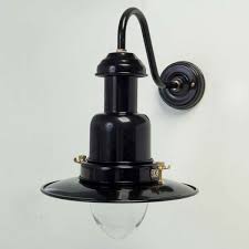 Enjoy free shipping & browse our great selection of outdoor lighting, flood lights, outdoor ceiling fans and more! Small Fishermans Outdoor Wall Light Black Broughtons Lighting Ironmongery