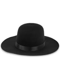 Black Old West Preacher Hat Men S Multi Amish Hat Hats Wide Brim Hat