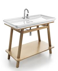 skinny bathroom sink by artceram