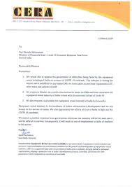 Some banks ask you to raise a request to. Cera On Twitter In The Wake Of Impact Of Covid19 Outbreak On Economy And Employment Cera Has Emailed Letter To Finminindia Nsitharaman For 6m Moratorium On Bank Emis Loan Repayments Tax Holidays