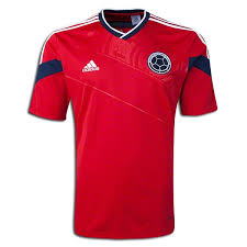 Colombia ante venezuela para acercarse a cuartos de final. New Adidas Red Colombia Away Shirt World Cup 2014 Football Kit News