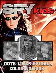 She named him bob, and she can ask him anything: Amazon Com Spy Kids Dots Lines Spirals Coloring Book Adults Activity New Kind Books Activity Book Series 9798675388141 Heczkova Michala Books