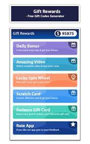 How to earn free you understand that free things do not come for totally free. Gift Rewards Free Gift Codes Generator For Android Apk Download