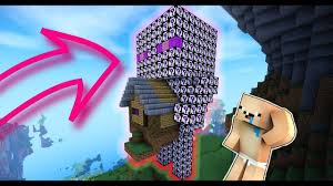 Dev Enderman Sans Bloklari Minecraft Youtube