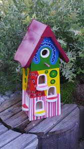 Bird House Absolute Handmade Gartendeko Vogelhaus Ideen Vogelhaus Bemalen Und Haus