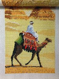 A nomad and his camel. Camel Close Up The Stitching Corner