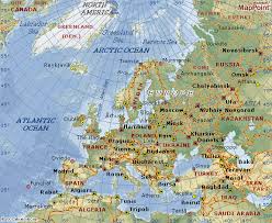 This map shows portugal, spain, france, part of switzerland, and their capitals. E N G L A N D Map Of Europe England And France