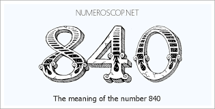 Meaning Of 840 Angel Number Seeing 840 What Does The Number Mean