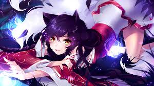 Ahri League Of Legends Lol Lol League Of Legends Ahri In 2020 Anime Ahri Anime Hd Anime Wallpapers