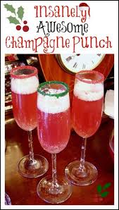 Champagne Punch Great For Christmas Or New Year S Party Recipe Christmas Drinks Champagne Punch Christmas Cocktails
