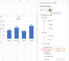 How do you calculate the percent difference in excel? Error Bars In Excel Standard And Custom