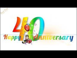 40 years later, their life is still a fairytale. 40th Wedding Anniversary Wishes Youtube