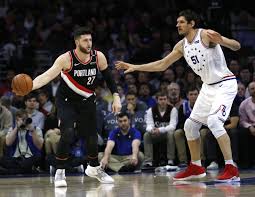 Do you like this game? Jusuf Nurkic Scores 24 Blazers Beat Sixers 130 115