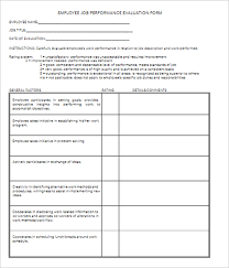 When the person fills up the form, it is possible to get an idea of. 26 Employee Performance Review Templates Free Word Excel Formats