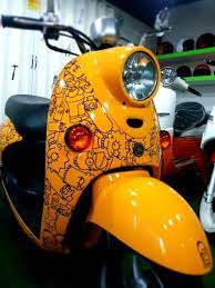 Yamaha Vino Simpsons Seoul Korea Yamaha Bike Seoul Korea