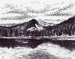 How To Draw Mountains In 5 Easy Steps The Bluprint Blog Here you can explore hq mountain drawing transparent illustrations, icons and clipart with filter setting like size, type, color etc. how to draw mountains in 5 easy steps