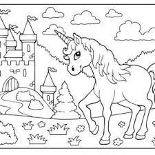licorne unicorn coloring pages monster coloriage blason de chypre