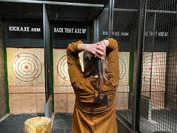 We provide all of the equipment you'll need and even offer lessons and tips for hitting your mark. Ax Throwing Bars Become Popular With Millennials Photos