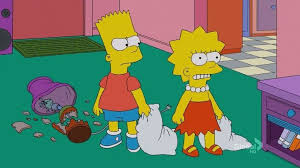 Dangers On A Train Gallery Bart And Lisa Simpson Bart The Simpsons
